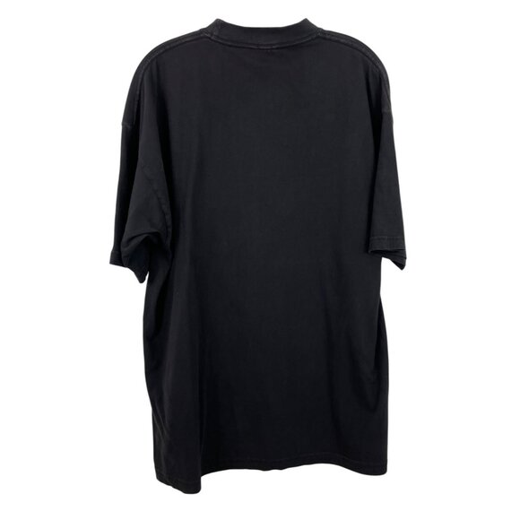 Vintage Tower Bridge London Graphic T-Shirt Black Mens Size XL Zip it - Picture 2 of 7